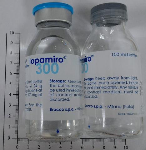 商品名:Iopamiro 300<br>中文名:倍明影300注射液