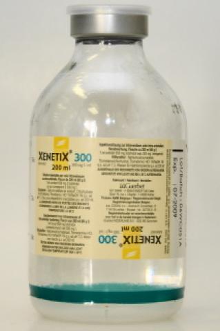 商品名:Xenetix 300 Injectable Solution<br>中文名:易立顯300注射液