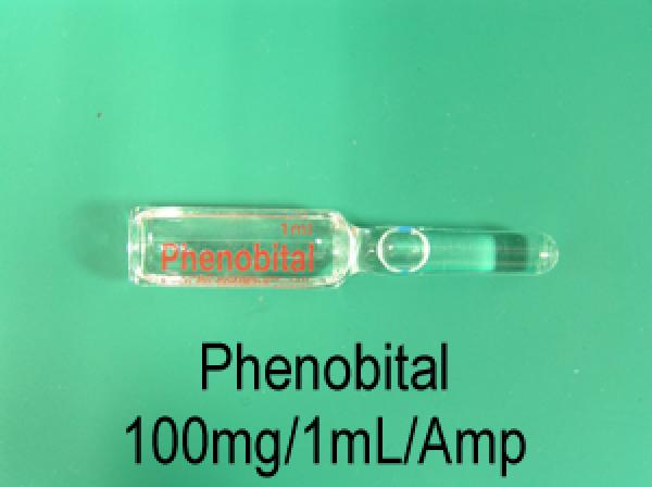 商品名:Phenobital<br>中文名:惠腦必達注射液100公絲/公撮