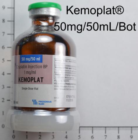 商品名:Kemoplat Injection 1mg/ml <br>中文名:克莫抗癌注射劑1毫克/毫升        ★