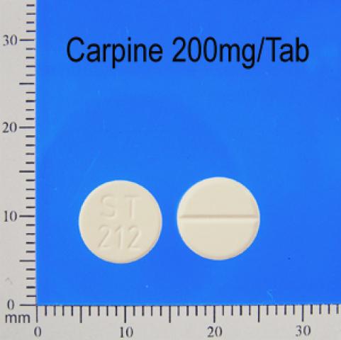 商品名:Carpine<br>中文名:卡賓錠200公絲