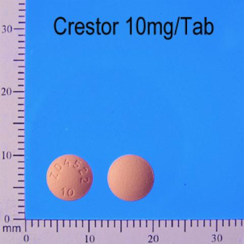 商品名:Crestor 10mg/Tab<br>中文名:冠脂妥膜衣錠10毫克