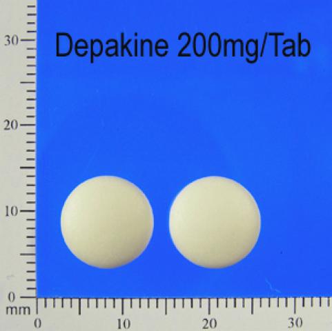 商品名:Depakine Gastro-Resistant Tablet <br>中文名:帝拔癲腸溶錠200毫克