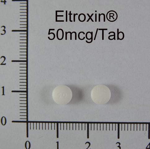 商品名:Eltroxin<br>中文名:昂特欣錠50微公克