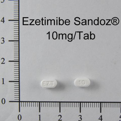 商品名:Ezetimibe Sandoz 10mg Tablets <br>中文名:脂易穩錠 