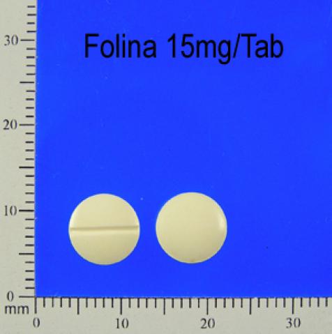 商品名:Folina<br>中文名:芙琳亞錠15公絲