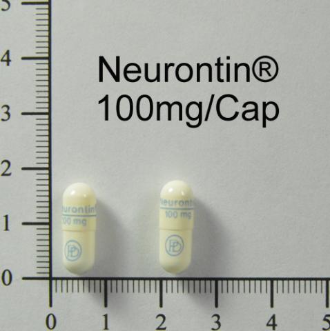 商品名:Neurontin Capsules 100mg<br>中文名:鎮頑癲膠囊100毫克