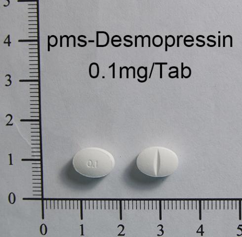 商品名:pms-Desmopressin Tablets 0.1mg<br>中文名:沛卜淨錠0.1毫克