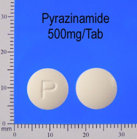 商品名:Pyrazinamide Tab 500mg<br>中文名:匹井梭安錠500毫克 