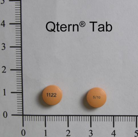 商品名:Qtern 5mg/10mg Film-Coated Tablets<br>中文名:控糖穩膜衣錠5毫克/10毫克