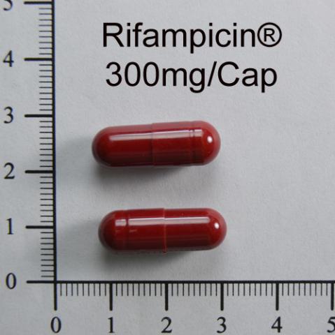 商品名:Rifampicin 300mg/Cap<br>中文名:立汎黴素膠囊３００公絲 