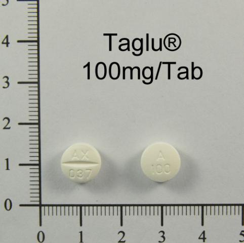 商品名:Taglu Tablets 100mg<br>中文名:助療糖100毫克