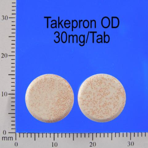 商品名:Takepron OD Tab 30mg<br>中文名:泰克胃通口溶錠30毫克