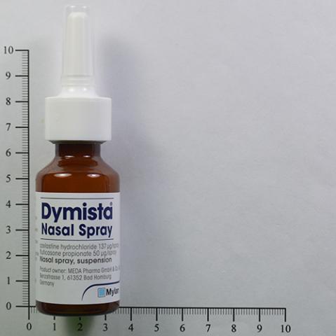 商品名:Dymista Nasal Spray<br>中文名:鼻適暢137/50定量鼻用噴霧劑